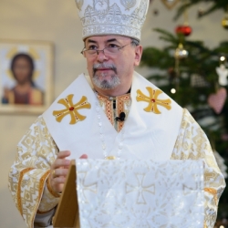 Návšteva arcibiskupa vladyku Cyrila Vasiľa (25.12.2017)
