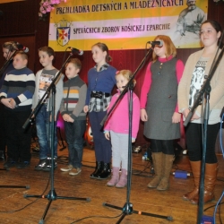 Prehliadka detských a mládežníckych zborov Košickej eparchie - Trebišov (29.11.2015)